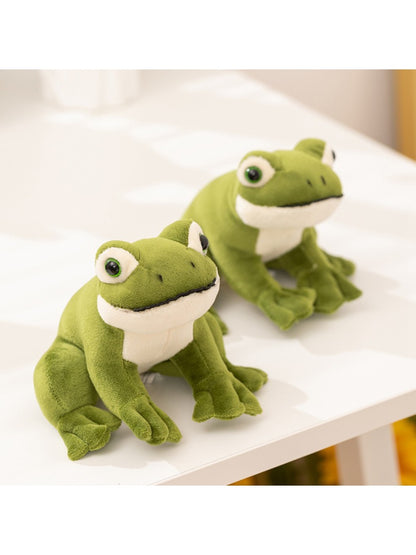 Kuta - Realistic Sitting Frog Plush Toy Soft and Cuddly