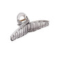 Beau - Transparent PC Geometric Style Claw Clip