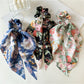 Gifty - Satin Printed Triangle Scrunchie