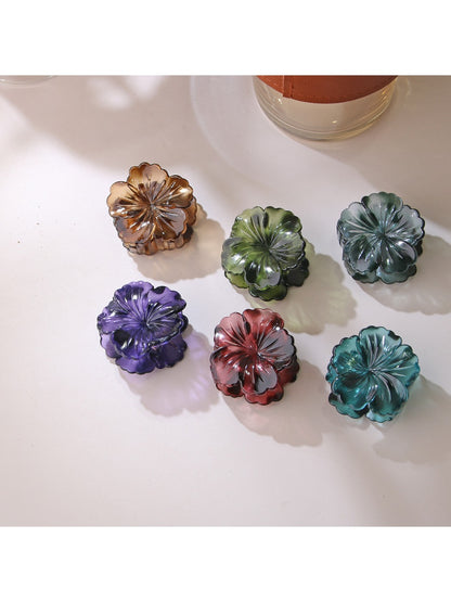 Beau - Elegant Ombre Floral Hair Claw