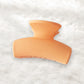 Beau - Matte Curved Plastic Claw Clip