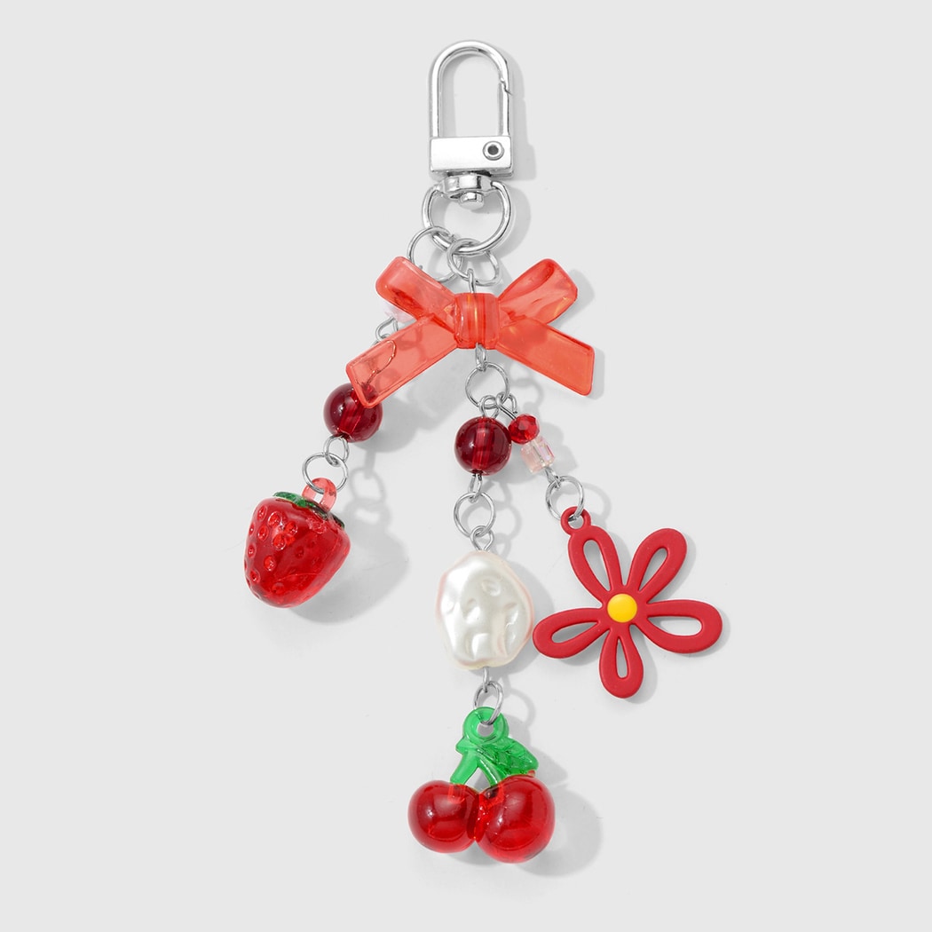 Keypus - Y2K Style Cute Fruit Charm Keychain