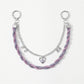 Keypus - Y2K Heart Chain Decorative Bag Charm Keychain