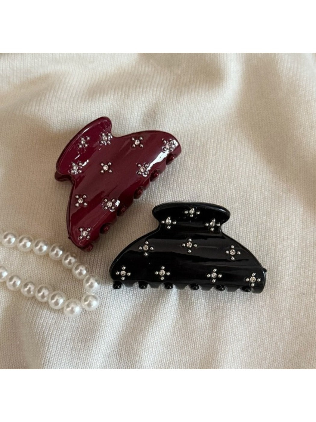 Beau - Vintage Crescent Shaped Hair Claw Clip