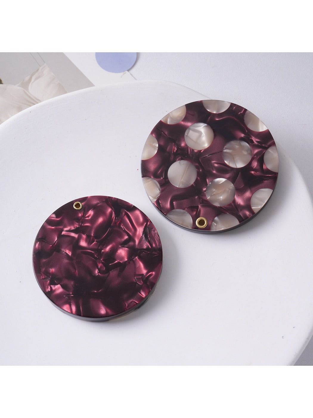 Mirroray - Simple Cute Circular Makeup Mirror