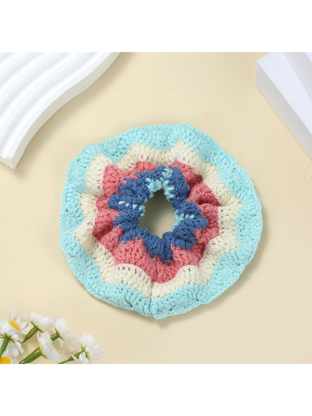 Gifty - Fashionable Knitted Scrunchie Hair Bands