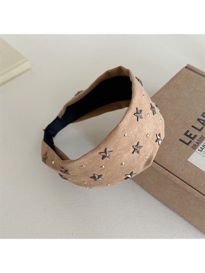 Top view of Gifty star decoration headband highlighting star arrangement