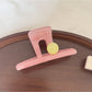 Beau - Alloy Acrylic Minimal Barrette Style Hair Clip