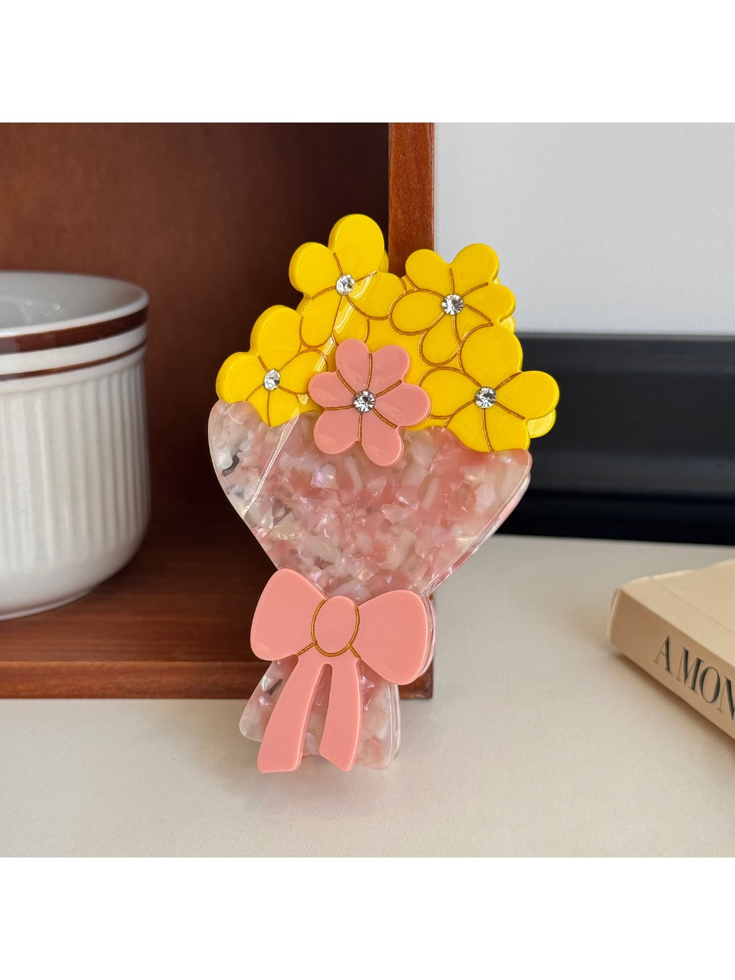 Beau - Acetic Acid Bouquet-shaped Hairpin
