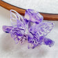 Beau elegant hair claw clip displayed with matching butterfly accessories