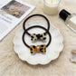 Gifty - Leopard Print Bow Hair Clip Hair Tie