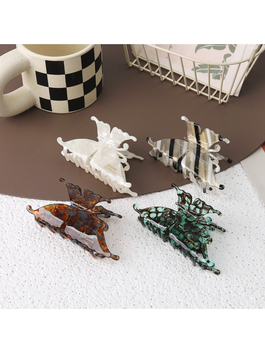 Beau - Butterfly Hair Claw Clip