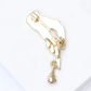 Brovia - Creative Scalpel Enamel Alloy Clothing Brooch