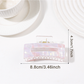Beau - Iridescent Transparent Cutout Claw Clip