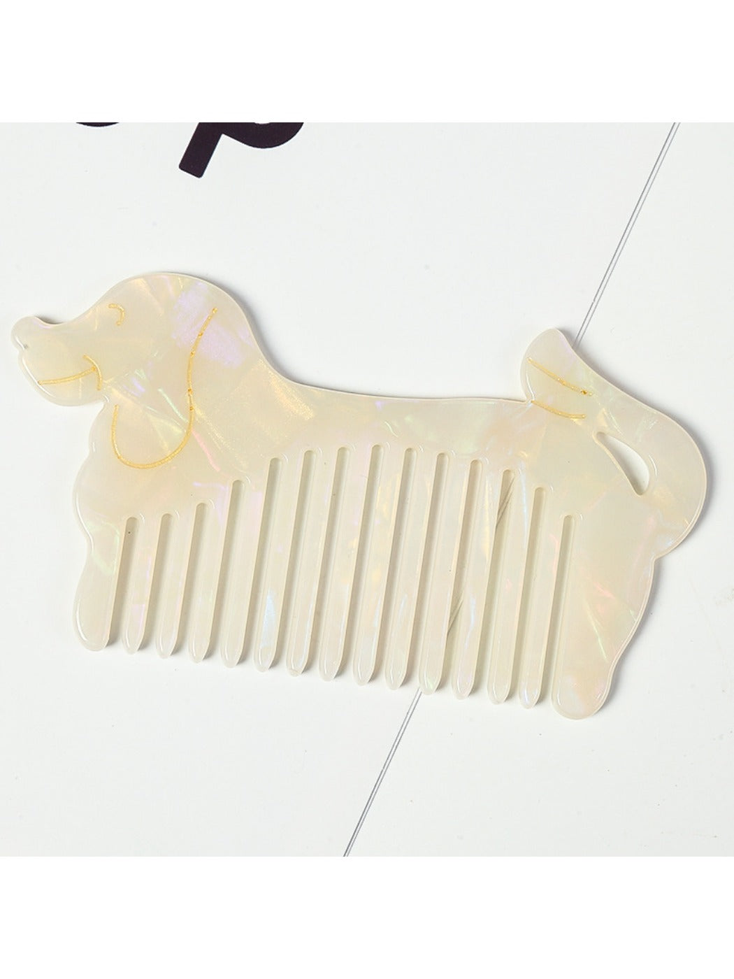 Camerow - Puppy-shaped Wide-toothed Comb