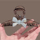 Beau - Butterfly Bow PVC Alloy Decorative Claw Clip