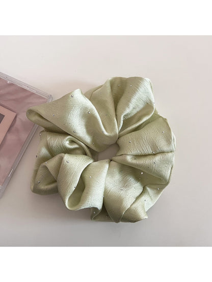 Gifty - Versatile Solid Color Satin Scrunchie