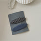 Beau - Plaid Oval Shaped Hair Clip