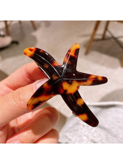Beau - Cute Starfish Design Hair Clip