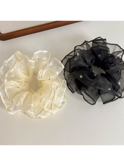 Gifty - Layered Organza Style Ponytail Scrunchie