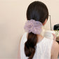 Gifty - Soft Printed Sheer Mesh Elastic Hair Scrunchie