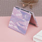 Mirroray - Crescent Themed Illustrated Square Vanity Mirror