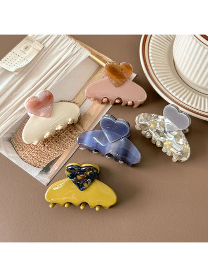 Beau - Sweet Heart Ombre Claw Clip