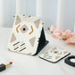 Mirroray - Double Sided Print Desktop Folding Makeup Mirror