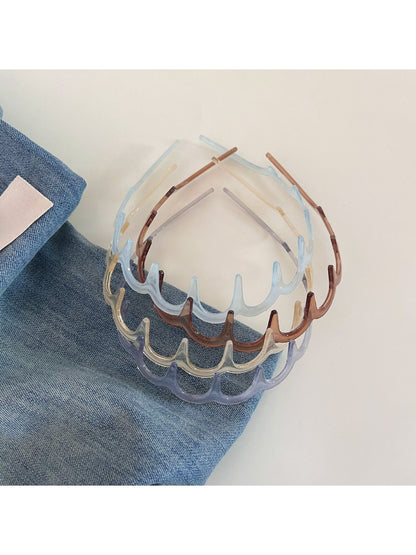 Gifty - Minimalist Solid Color Wavy Headband