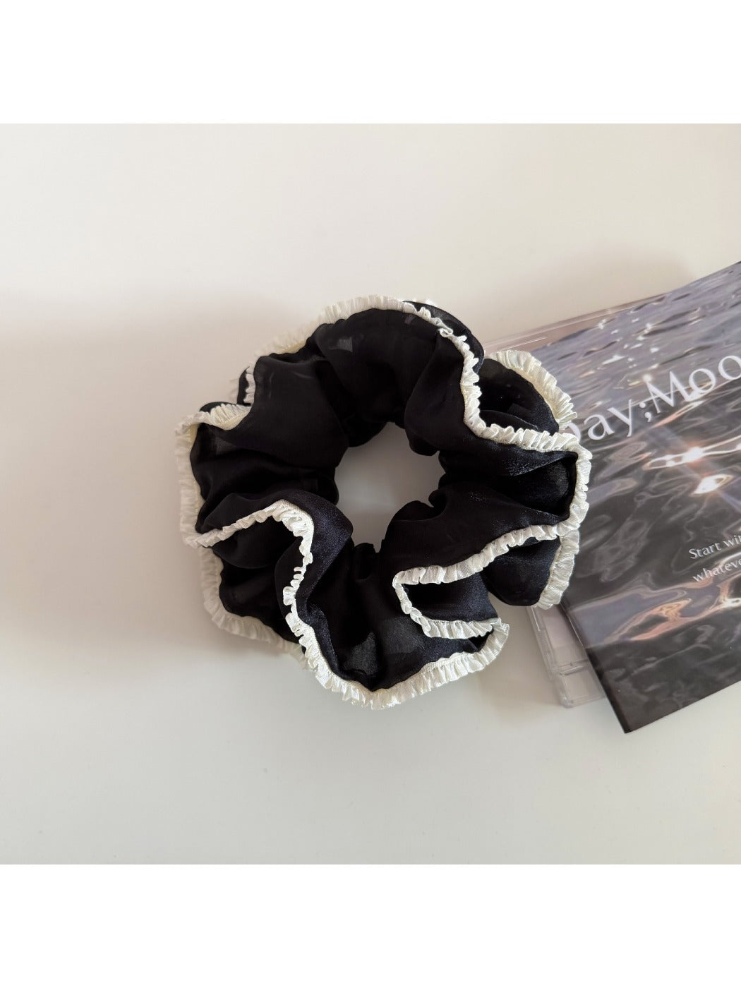 Gifty - Elegant Double Layer Ruched Scrunchie