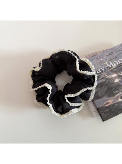 Gifty - Elegant Double Layer Ruched Scrunchie
