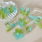 Beau - Glossy Gradient Starfish and Flower Claw Clip