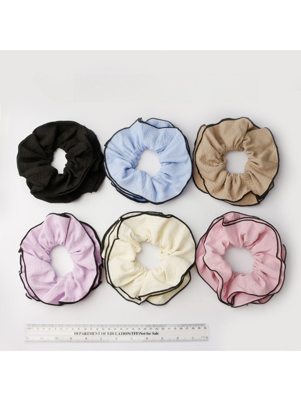 Gifty - Colorful Textured Fashion Scrunchie