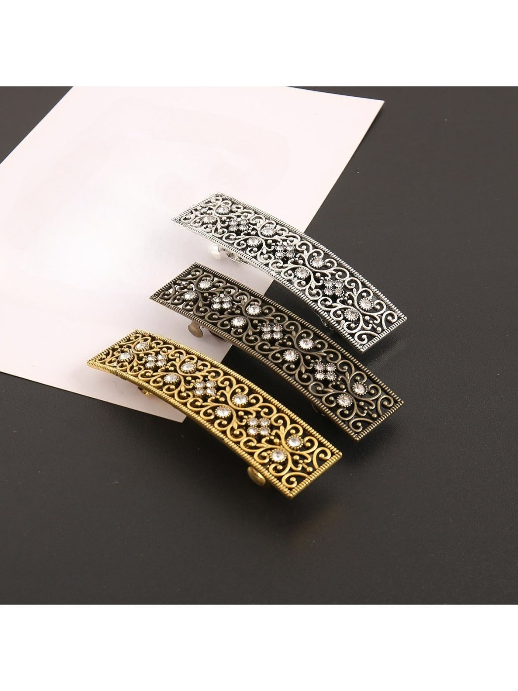 Beau - Square Retro Hair Clip