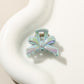 Beau - Glossy Bow Design PS Alloy Claw Hair Clip