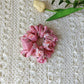 Gifty - Sweet Floral Print Mesh Scrunchie