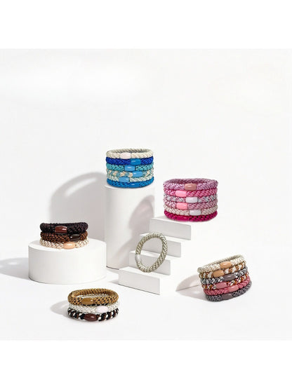 Gifty - Fashionable Colorful Simple Hair Tie
