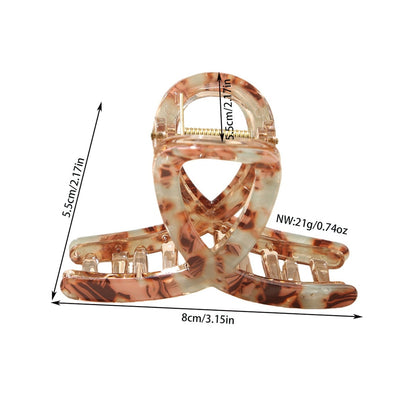 Beau - Vintage Style Acetate Fiber Hair Claw Clip