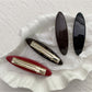 Beau - Solid Color Oval Hair Clip