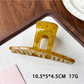 Beau - Lacquered Polka Dot Ring Accent Claw Clip