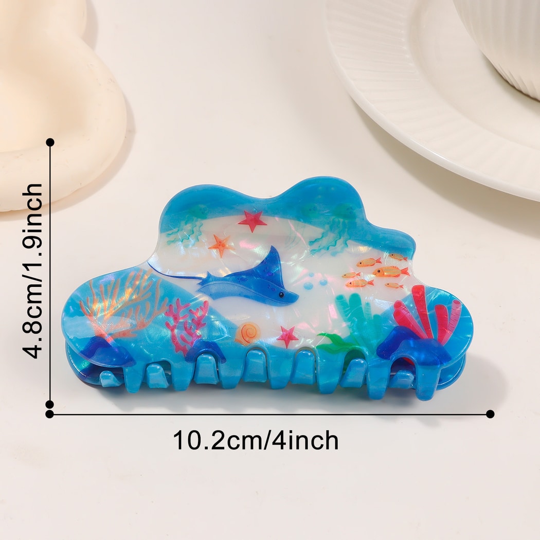Beau - Cute Fish Theme Shaped Claw Clip