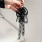 Keypus - Decorative Bow Lace Key Ring Bag Charm Keychain