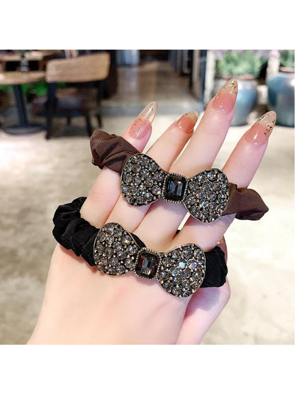 Gifty - Elegant Ruched Bow Scrunchie