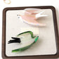 Side view of Beau bird claw clip highlighting the curved claw mechanism