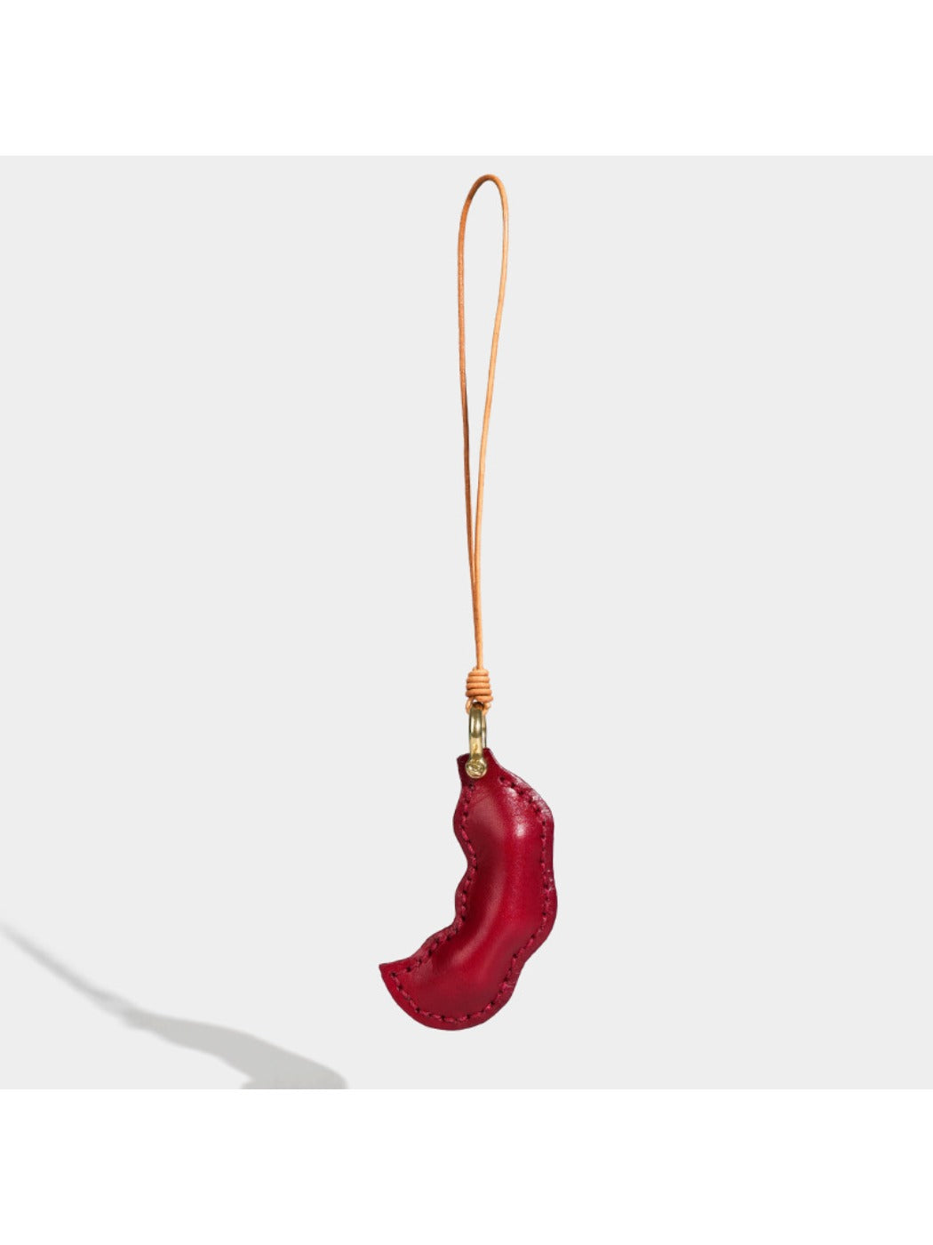 Keypus - Pea Pod-Shaped Charm Keychain