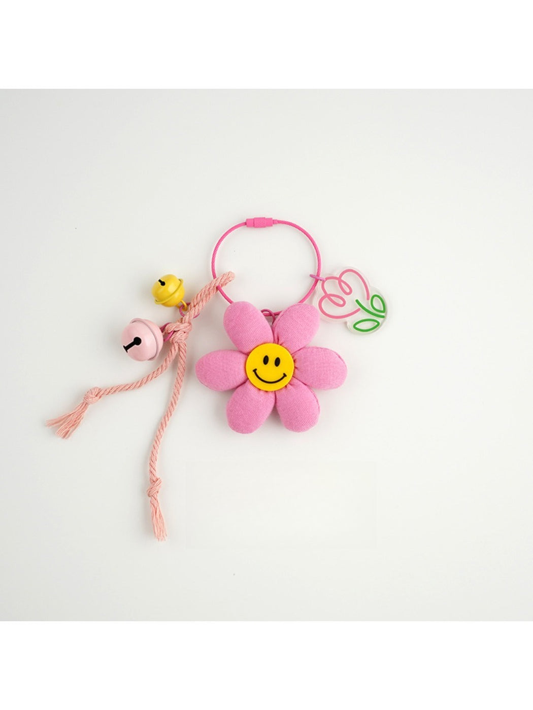 Keypus - Daisy Sunflower Smile Keychain