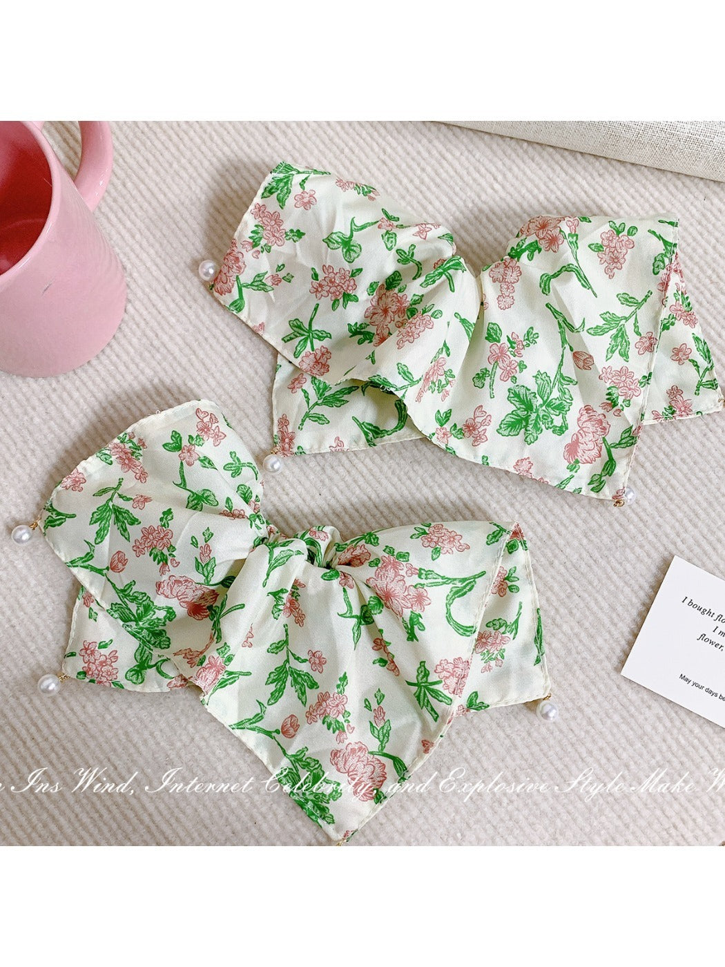 Gifty - Fresh and Broken Green Hair Loop