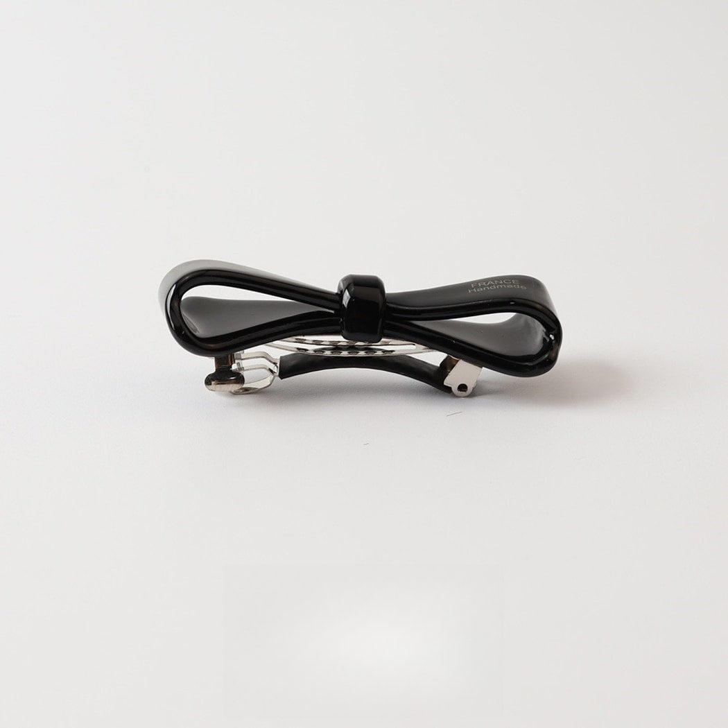 Beau - Glossy Bow Acetate Hair Clip