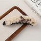 Beau - Solid Color Bow Accent Banana Clip