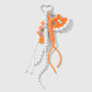 Keypus - Sweet Dress and Bear Design Keychain